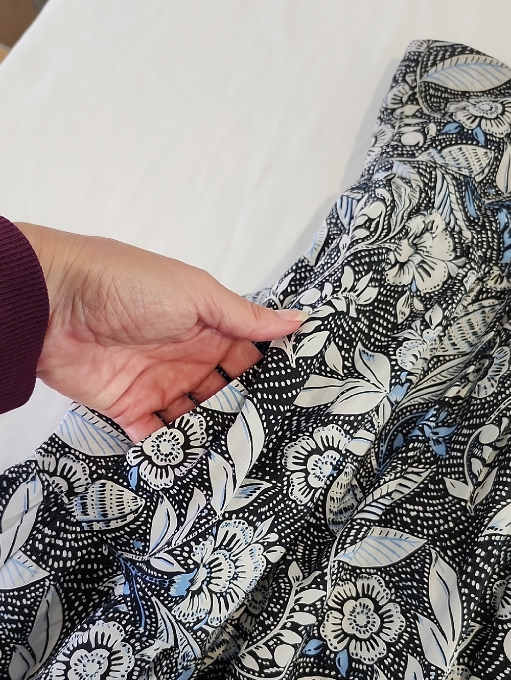 summersalt Womens Tiered Ruffle Midi Dress in Island Floral Print Size 1X EUC - Picture 7 of 9